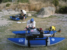 preparazione dei Kickboat